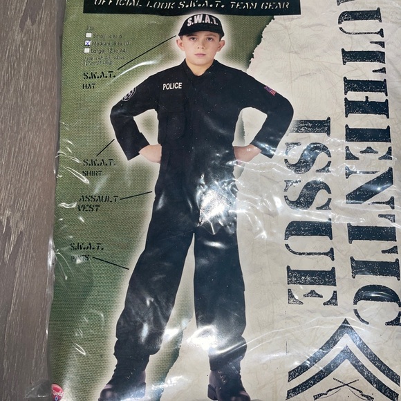Authentic issue S.W.A.T team police costume. NWT. Medium - Picture 2 of 3